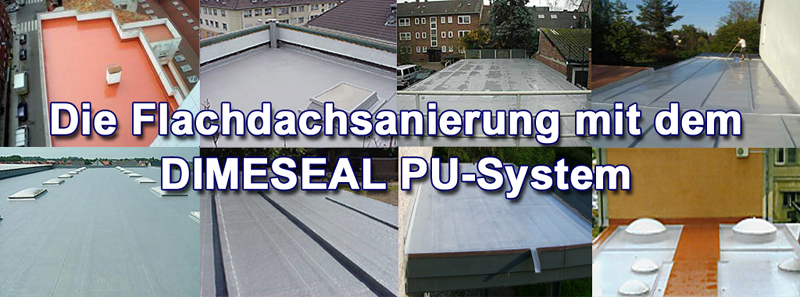 Die perfekte Flachdachsanierung, eine Flachdach Abdichtung mit dem DIMESEAL PU-Flüssigkunststoff System - zum selber machen! Die perfekte Flachdachsanierung, eine Flachdach Abdichtung mit dem DIMESEAL PU-Flüssigkunststoff System - zum selber machen!